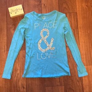 PEACE & LOVE ❤️Old Navy Long Sleeve Top